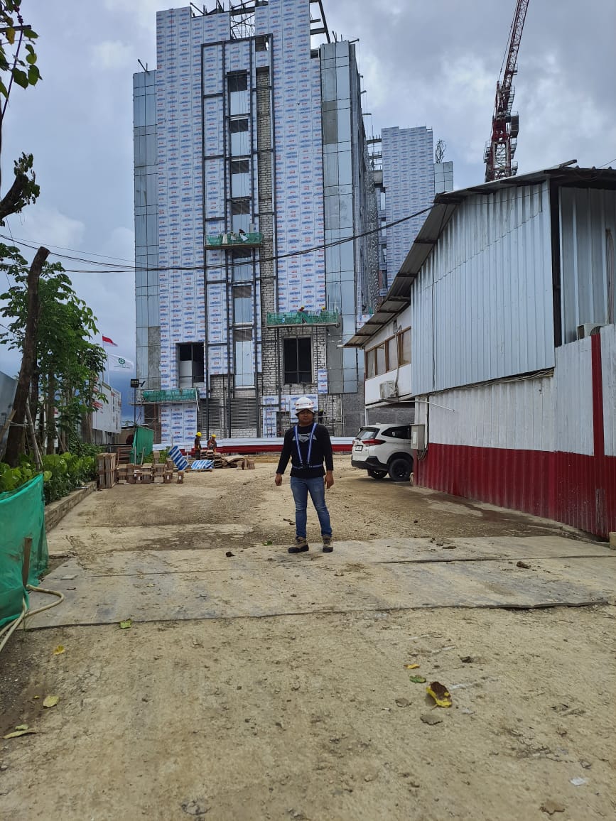 Satgas Ops Nusantara Mahakam Polda Kaltim Rutin Lakukan Pengawasan, Pembangunan Hotel Nusantara di IKN Berjalan Lancar