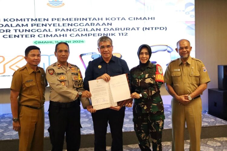 Pemkot Cimahi Dan Instansi Vertikal Kota Cimahi Sepakat Dukung Call Center Cimahi Campernik 112