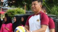 Sambut HUT Bhayangkara KE-78, Kapolres Bima Buka Turnamen Volly Ball Bayangkara