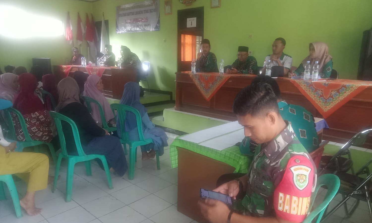 Dana Desa Tahap 1 Cair, Pemdes Jatiwaras Kebut Salur BLT-DD