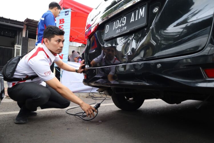 Dinas Lingkungan Hidup Kota Cimahi Kembali Menggelar Uji Emisi Gratis