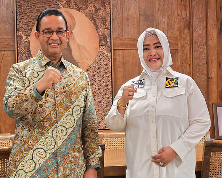 Bertemu Anies Baswedan, Fahira Idris Sampaikan Pesan dan Harapan Warga Jakarta