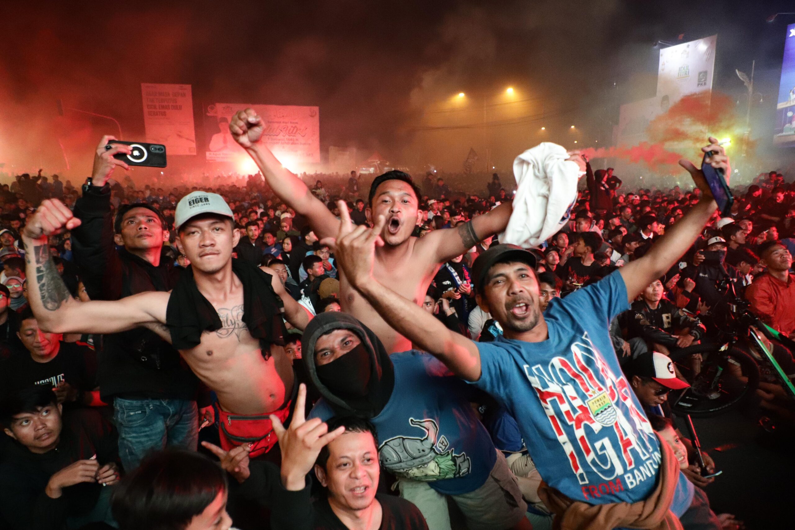 Nobar Final Leg 2 Persib vs Madura United, Bupati Bandung Serukan Doa untuk Palestina