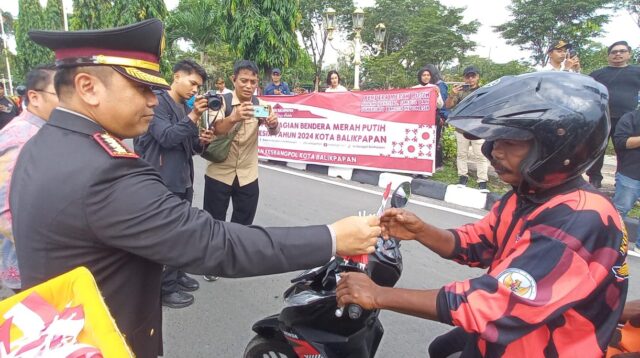 Kapolresta Balikpapan Bersama Muspida Gelar Upacara Hari Lahir Pancasila Di Halaman Kantor DiShub Kota BPP