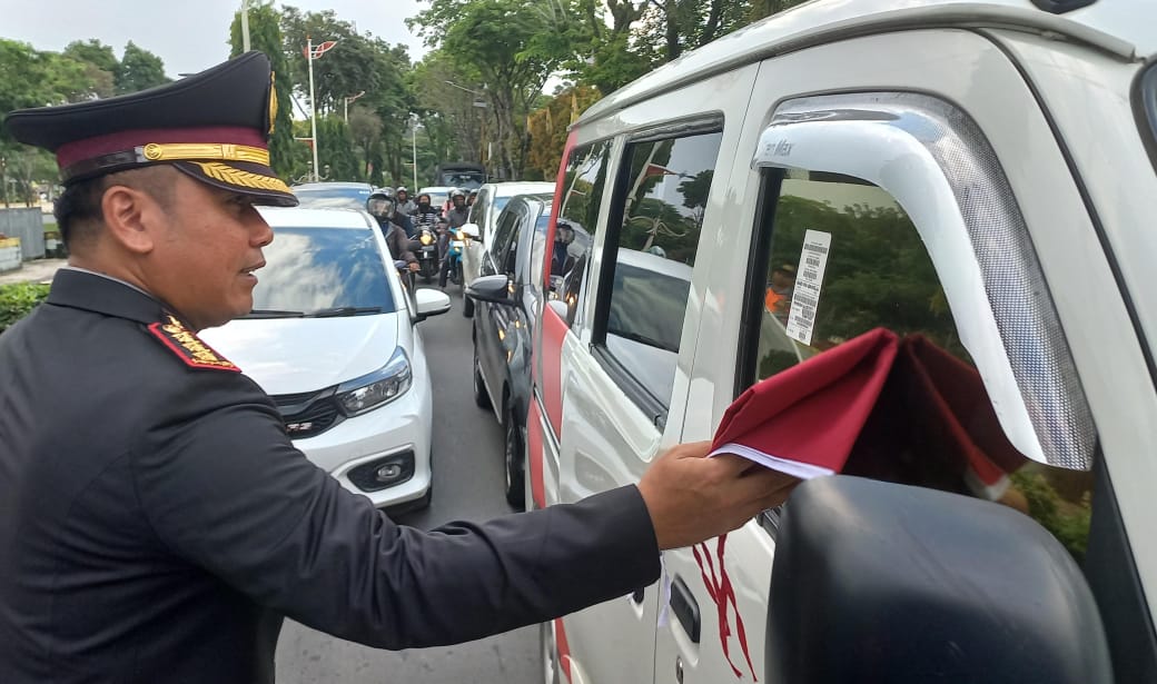 Kapolresta Balikpapan Bersama Muspida Gelar Upacara Hari Lahir Pancasila Di Halaman Kantor DiShub Kota BPP