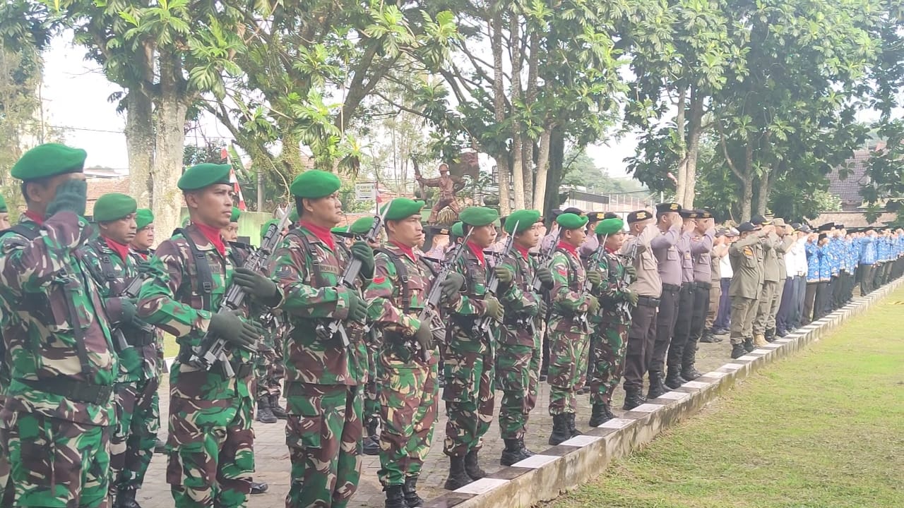 Kodim 0601/Pandeglang Jadi Penyelenggara Upacara Peringatan Hari Lahir Pancasila di Pandeglang