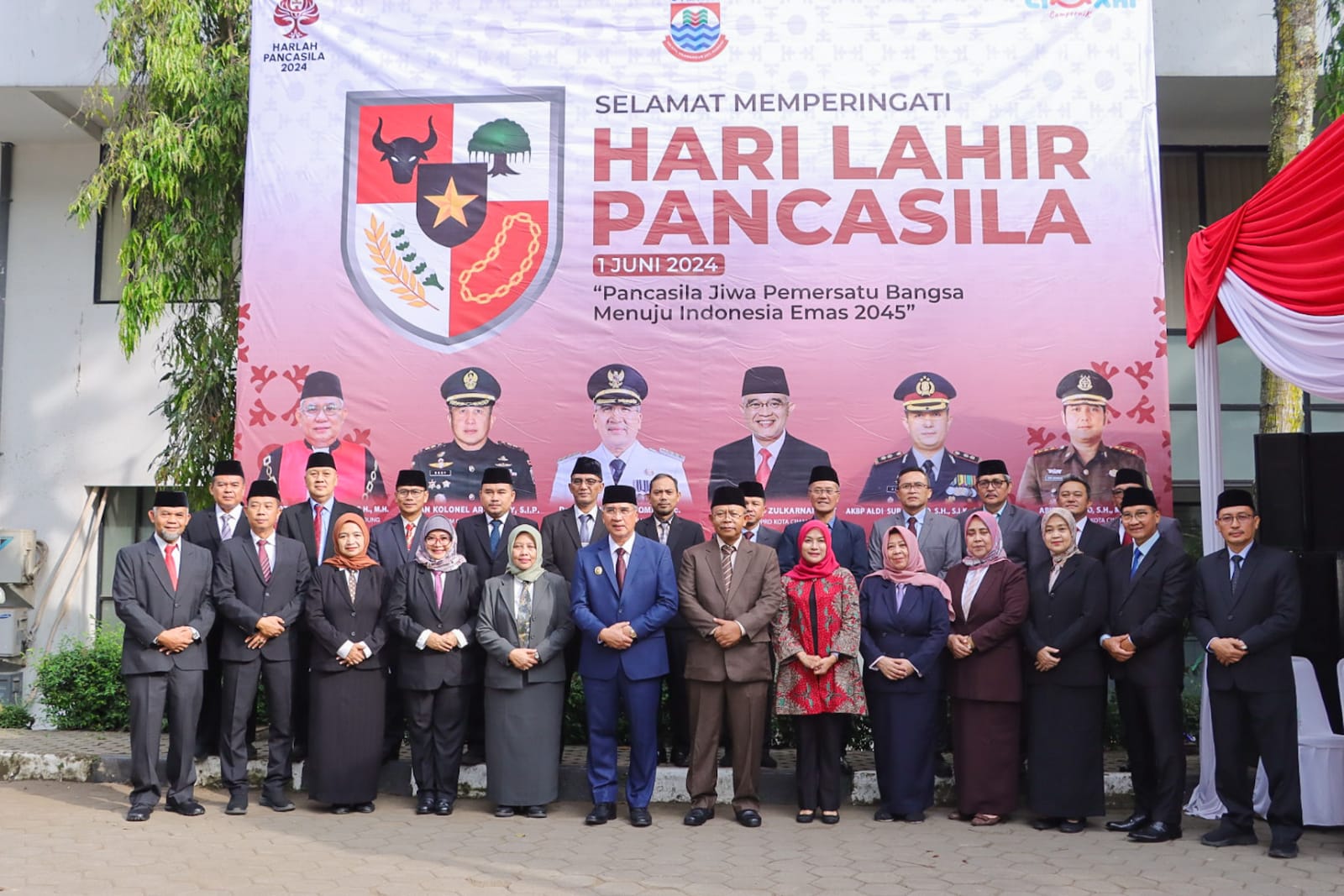 Pemkot Kota Cimahi Gelar Upacara Peringatan Hari Lahir Pancasila