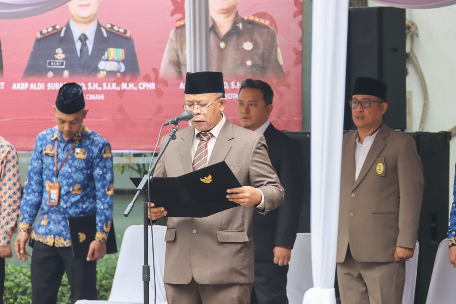 Pemkot Kota Cimahi Gelar Upacara Peringatan Hari Lahir Pancasila