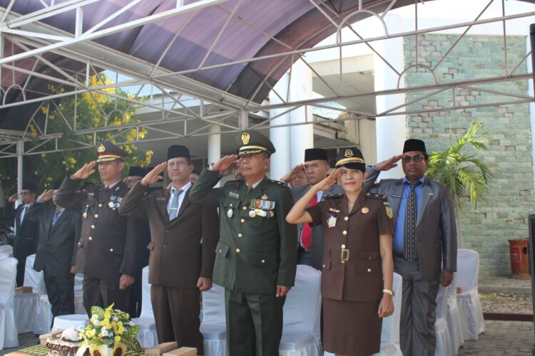 Kasdim Sumba Timur Hadiri Upacara Peringatan Hari Lahir Pancasila