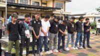 Bertempat di Mapolres Tasikmalaya Kota, Geng Motor Meresahkan Dibubarkan