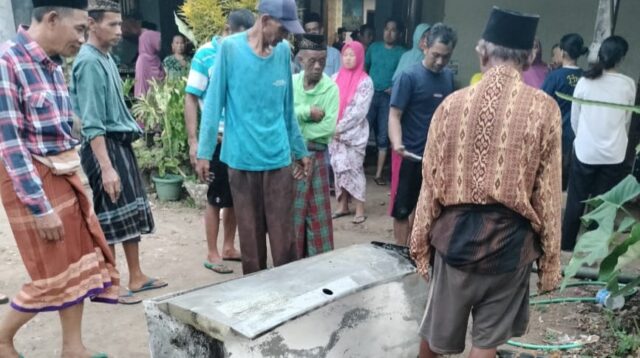 Terjadi Lagi di Magetan, Belum Pulang Berhaji Kulkas di Rumah Terbakar