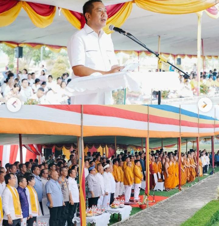 Candi Jiwa Dan Candi Blandongan Karawang Tempat Perayaan Waisak Se-Jawa Barat Tahun 2024