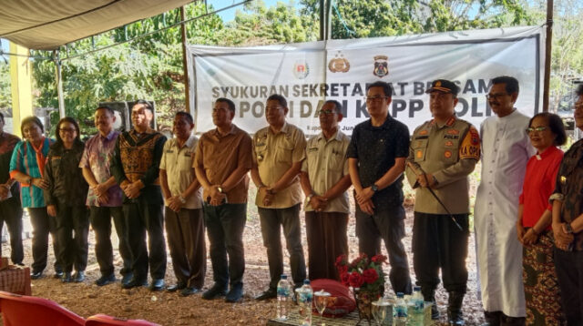 Kapolda NTT Daniel Silitonga, Hadiri Syukuran Bersama PP dan KBPP Polri