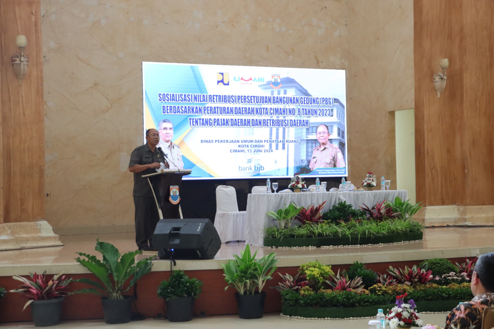 Pemkot Cimahi Gelar Acara Sosialisasi Nilai Retribusi Persetujuan Bangunan Gedung Dan Sertifikat Laik Fungsi