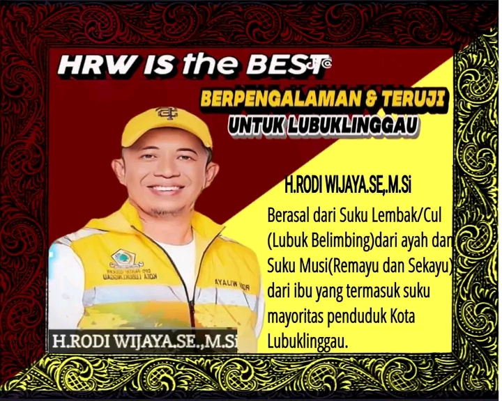 Calon Walikota Lubuklinggau H. Rodi Wijaya.SE Dampingi Sang Anak Athaya Narendra Gunawan Mengambil Raport di SMP Xaverius