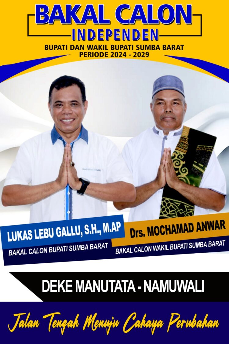 Lukas Lebu Gallu, Solusi Sumba Barat Maju