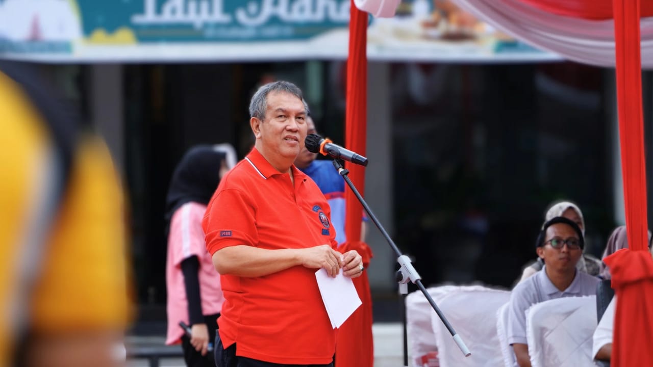 Sambut Peringatan HANI 2024, Pj. Bupati Senam Bersama dan Ajak Berantas Narkoba