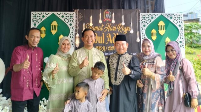 H. Rodi Wijaya SE.M,Si. Gelar Halal bihalal Dirumah Dinas Ketua DPRD Kota Lubuklinggau