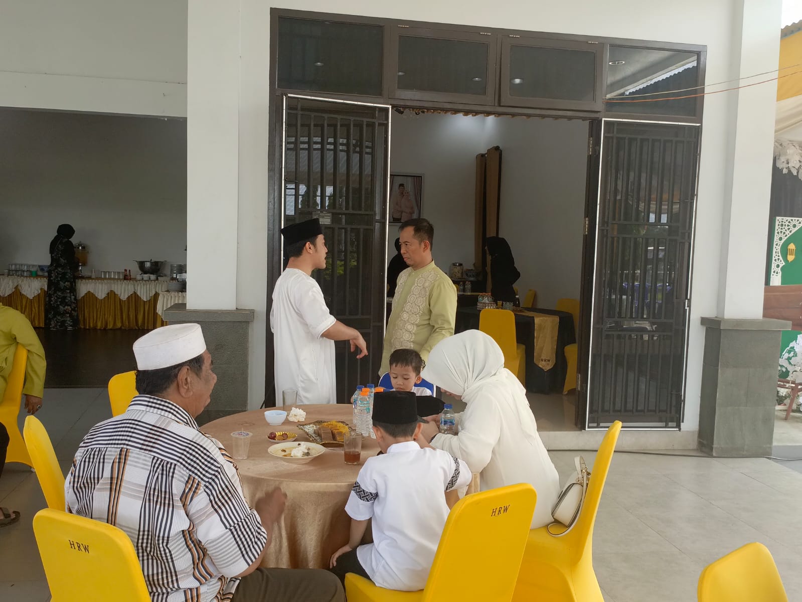 H. Rodi Wijaya SE.M,Si. Gelar Halal bihalal Dirumah Dinas Ketua DPRD Kota Lubuklinggau