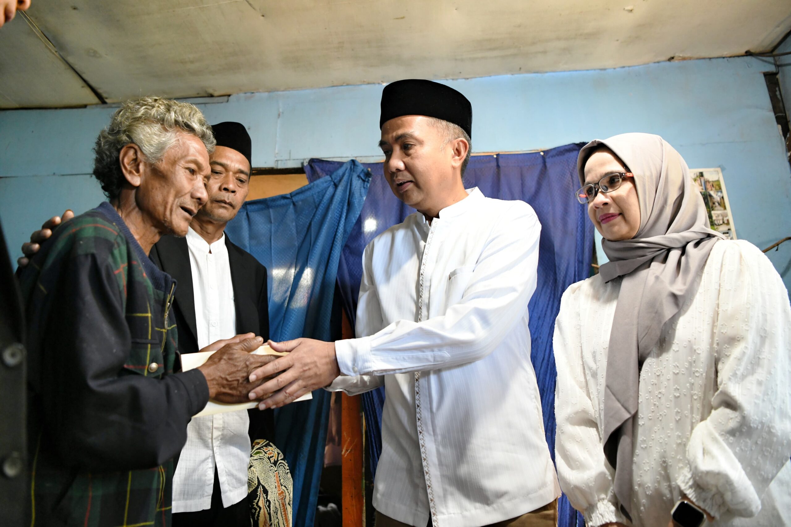 Bey Machmudin Salat Idul Adha di Kampung Babakan Ampera