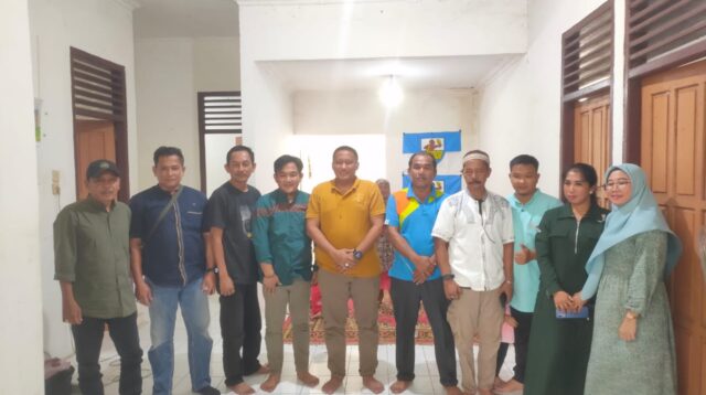 Dandim 0404 Muara Enim Sambangi Sekretariat DPD KNPI Di Jalan Beringin