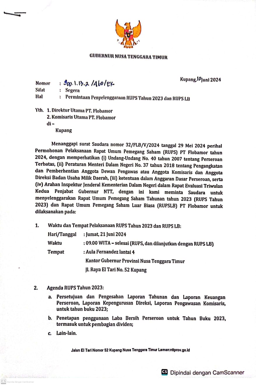 Samuel Haning Tegaskan Pergantian Harus sesuai Aturan