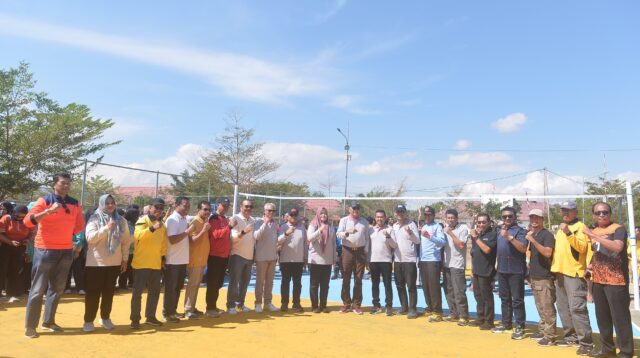 Pertandingan Olahraga Antar OPD Pemkab Bima Dimulai
