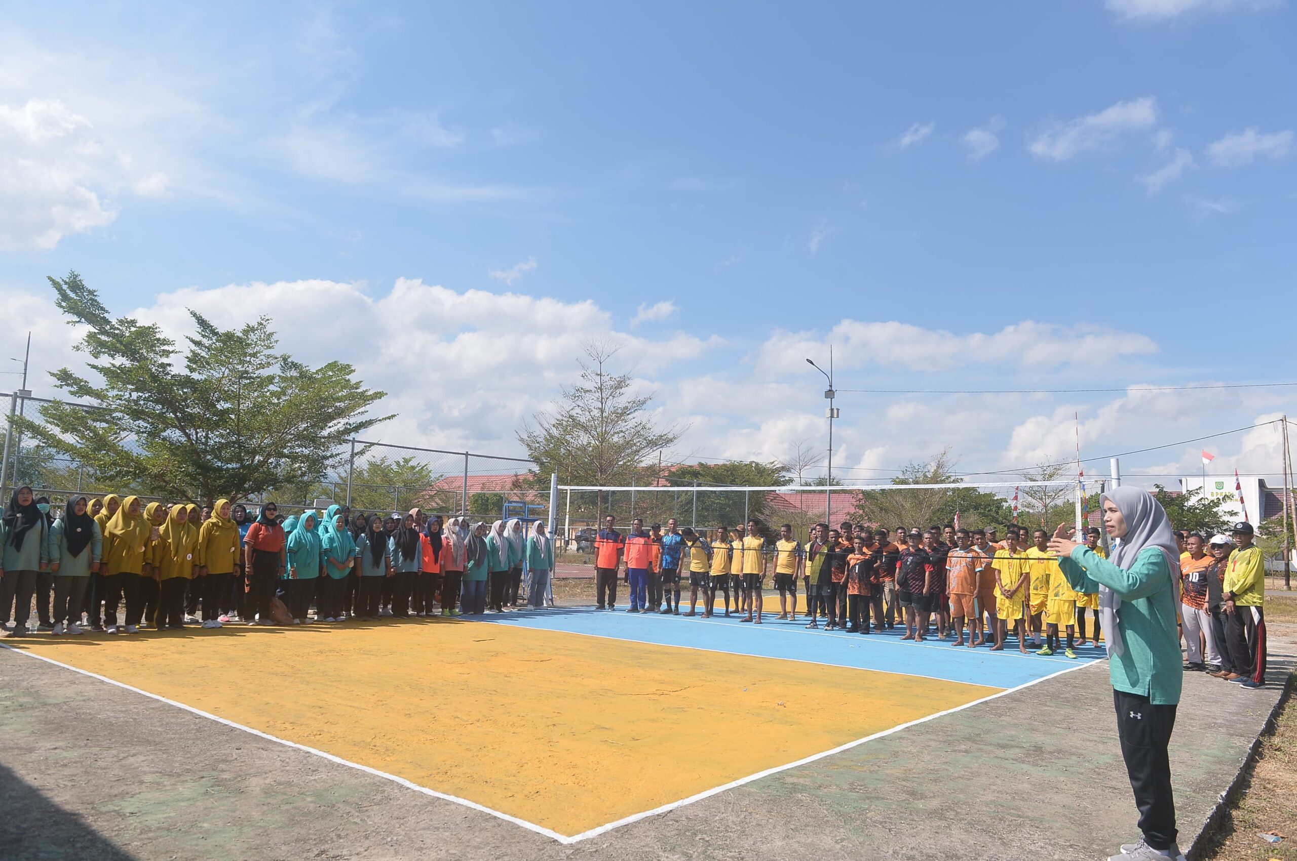 Pertandingan Olahraga Antar OPD Pemkab Bima Dimulai