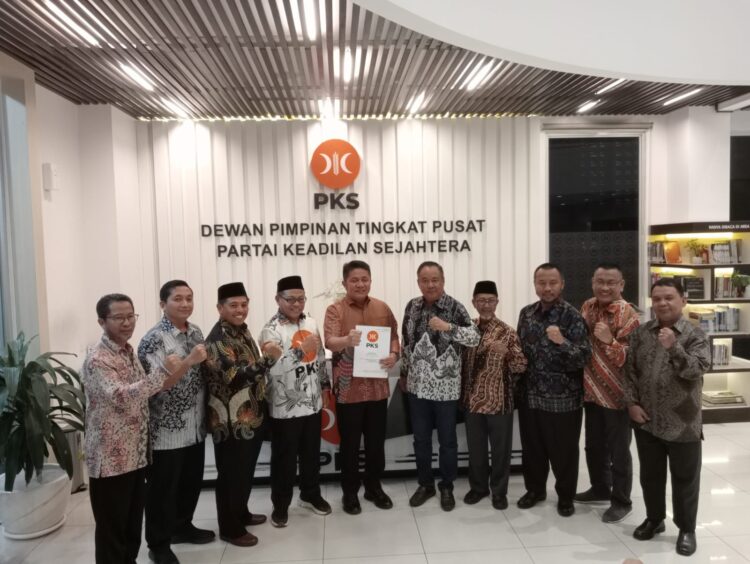 Pilkada Sumsel Partai PKS Berikan Dukungan Kepada Pasangan HD-CU