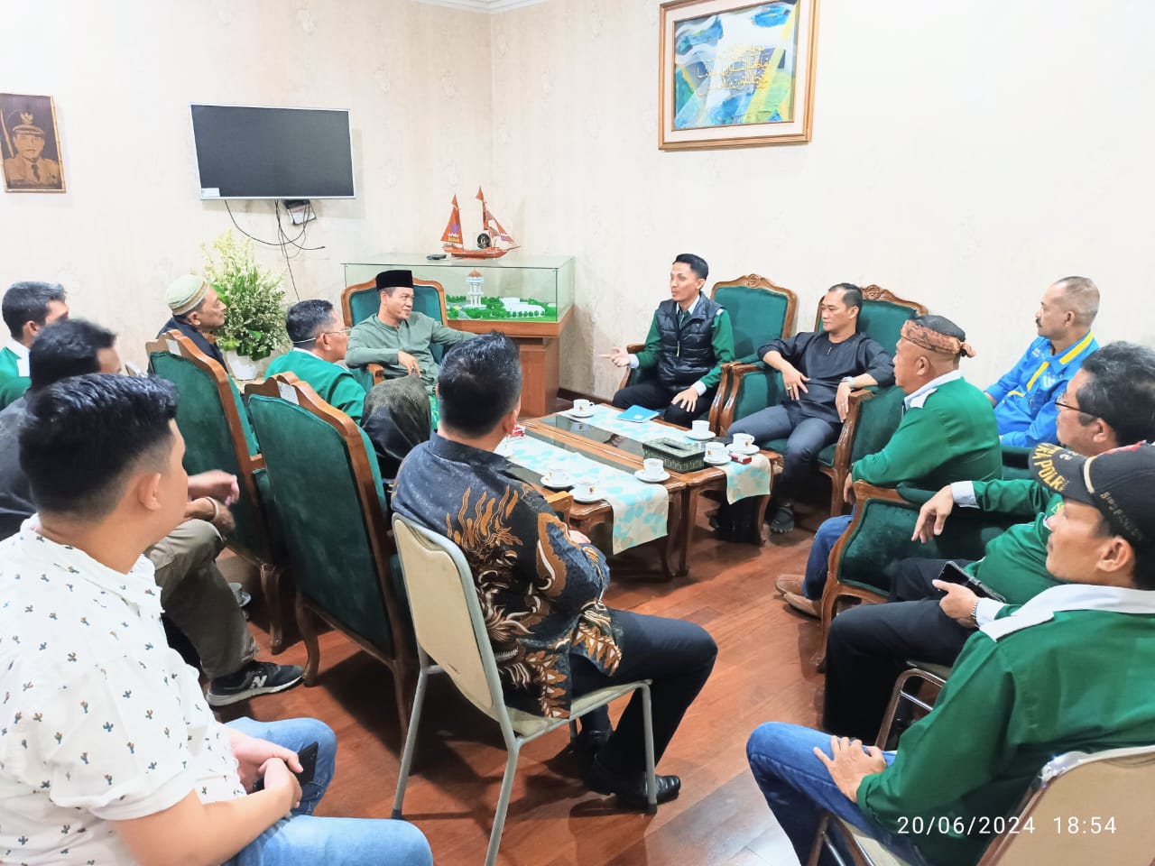 Giat Sambang Tp Sriwijaya Ke Bupati Bandung