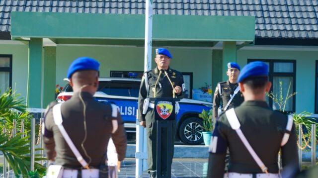 Denpom IX/I Kupang Gelar Apel Korps HUT ke-78 Pomad Tahun 2024