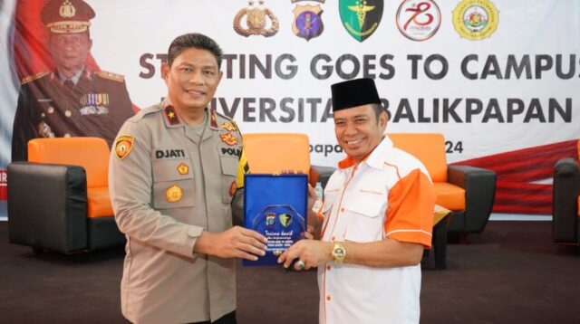 Wakapolda Kaltim Hadiri Kegiatan Penyuluhan Stunting di Universitas Balikpapan