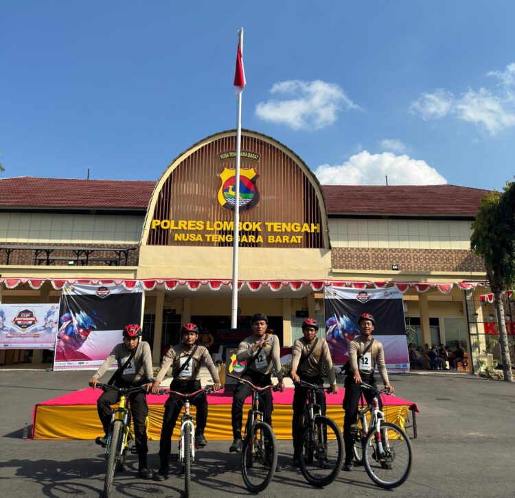 HUT Bhayangkara Ke-78, Polres Bima Kirim Lima Personel Ikuti Tri Lomba Juang Bhayangkara di Polres Loteng