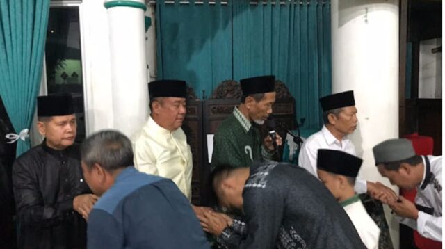 Bacawagub Sumsel Cik Ujang Dan Bacabup Lahat Lidyawati Hadiri Pengajian Dan Istighosah Rutin Yang Digelar PCNU Lahat