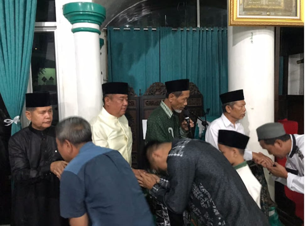 Bacawagub Sumsel Cik Ujang Dan Bacabup Lahat Lidyawati Hadiri Pengajian Dan Istighosah Rutin Yang Digelar PCNU Lahat