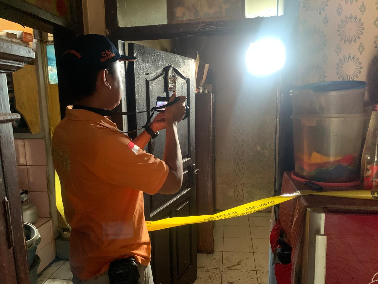 Polres Tasik Kota Usut Kebakaran Rumah Yang Tewaskan Pemiliknya di Jamanis