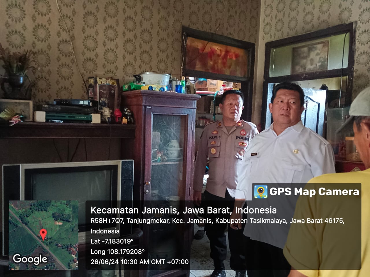 Polres Tasik Kota Usut Kebakaran Rumah Yang Tewaskan Pemiliknya di Jamanis