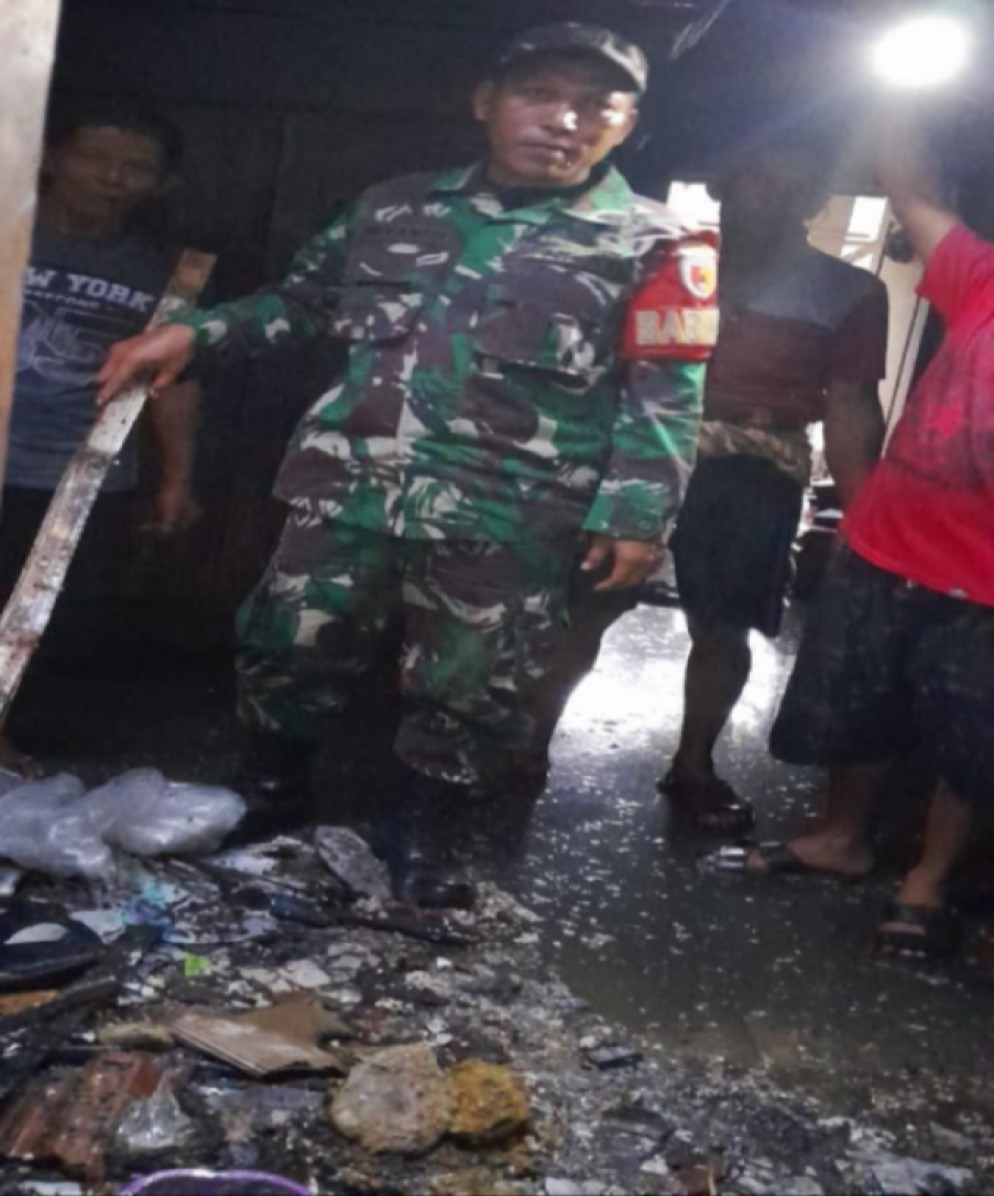 Terjadi Lagi di Magetan, Belum Pulang Berhaji Kulkas di Rumah Terbakar