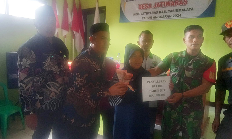 Dana Desa Tahap 1 Cair, Pemdes Jatiwaras Kebut Salur BLT-DD