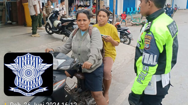 Giat OPS Gabungan, Pemeriksaan Kendaraan Hari Ke-2 Bersama Dispenda UPTD Diwilkum Polres SBD