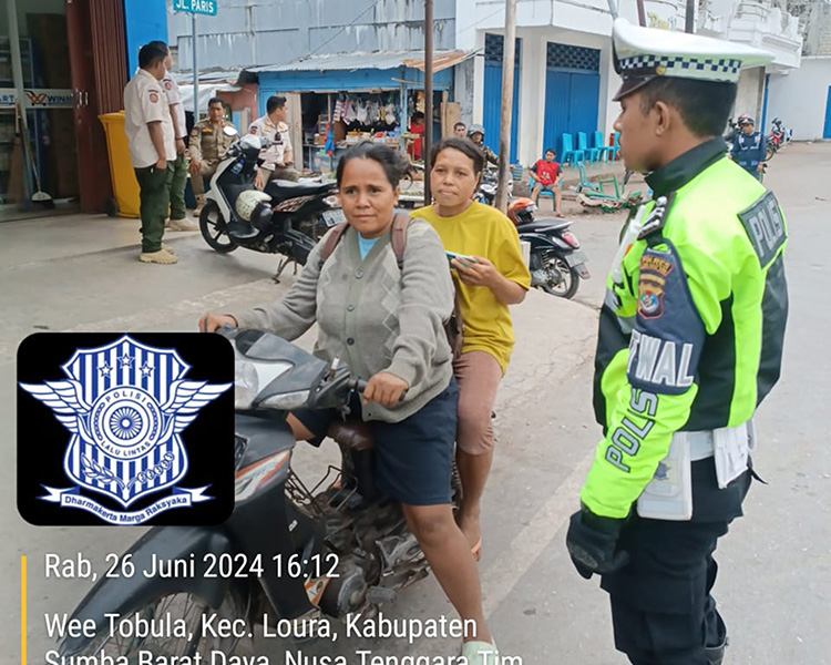 Giat OPS Gabungan, Pemeriksaan Kendaraan Hari Ke-2 Bersama Dispenda UPTD Diwilkum Polres SBD