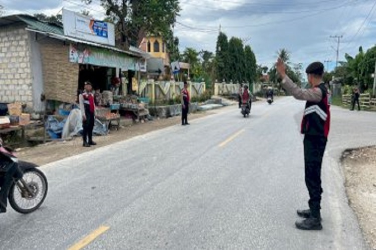 Sat Samapta Polres Sumba Barat Giatkan Gatur Pagi