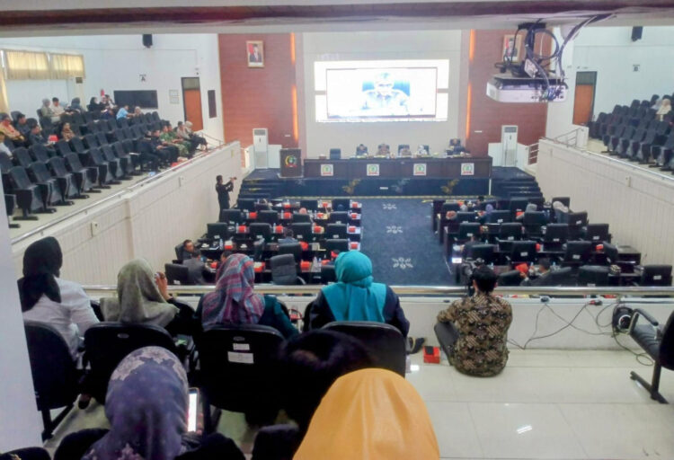 DPRD Kabupaten Karawang Adakan Sidang Paripurna Dengan Agenda Perubahan Peraturan Daerah