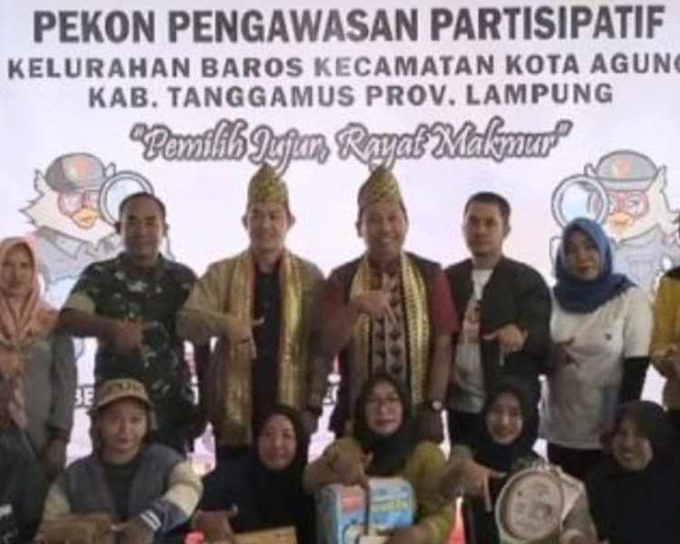 Bawaslu Tanggamus Menggelar Deklarasi Kelurahan/Pekon Pengawasan Partisipatif Untuk Sukseskan Pilkada 2024