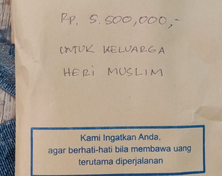 Keluarga Heri Muslim Dibanjiri Doa dan Sumbangan Dari Wartawan Kabupaten Bandung