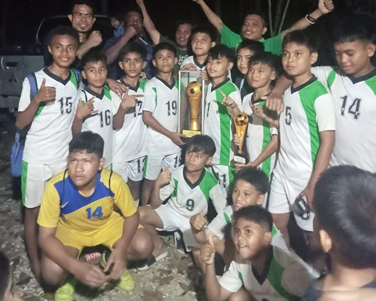 Tim SSB Persada Menjadi Juara Satu Dalam Turnamen Gogali Cup U-13