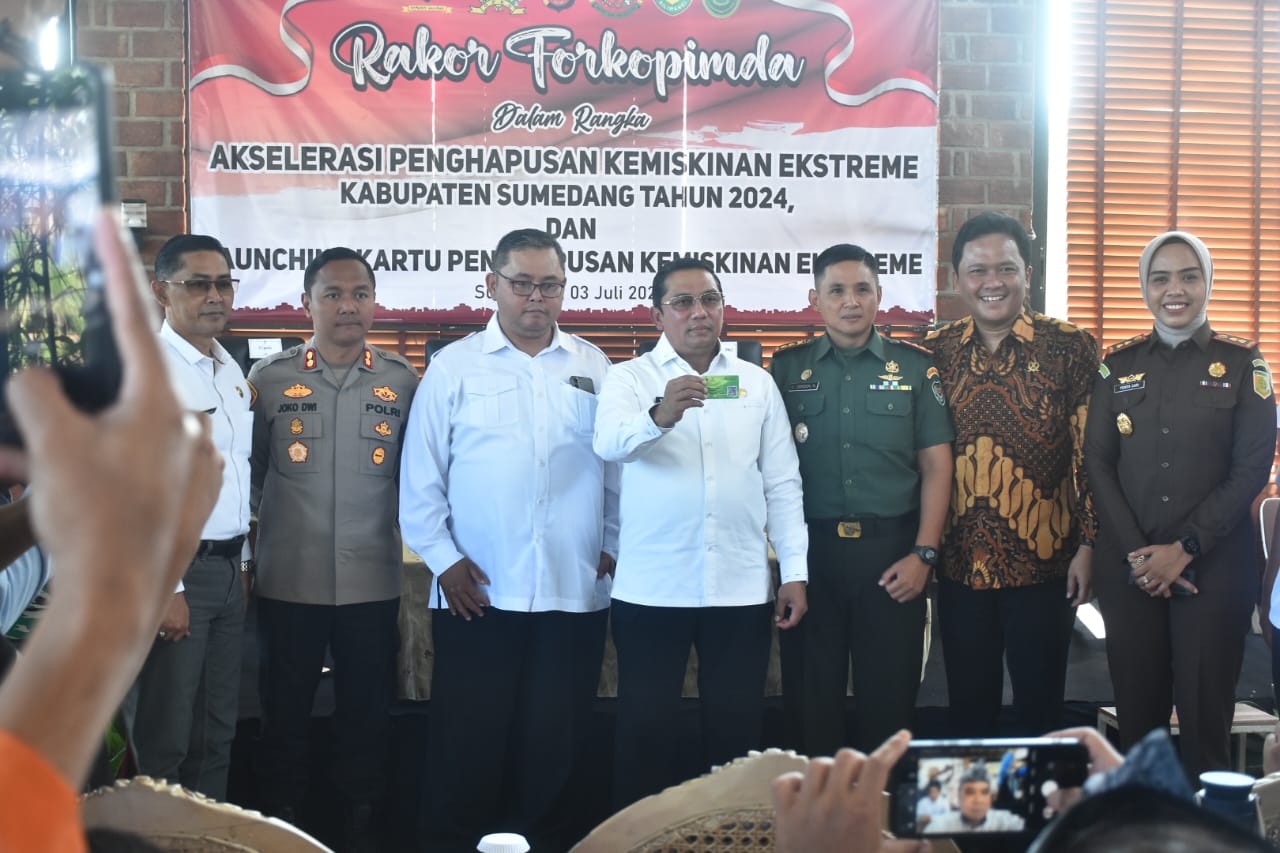 Kartu TANGKIS Solusi Penghapusan Miskin Ekstrem di Sumedang Diluncurkan