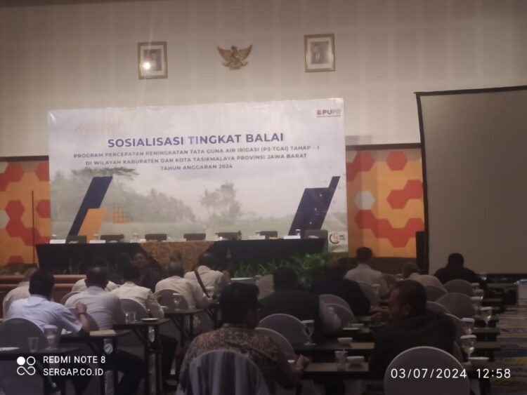 BBWS Citanduy Kota Banjar Gelar Sosialisasi Pelaksanaan P3-TGAI Tahap I Tahun Anggaran 2024