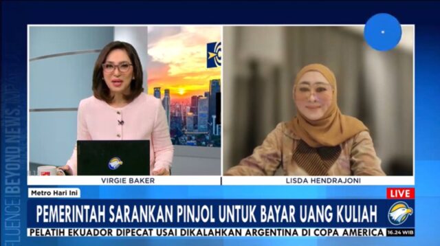 Terkait Bayar UKT Mahasiswa Pakai Pinjol, Lisda Hendrajoni: Jangan Bebankan Mahasiswa Apalagi Jangka Panjang