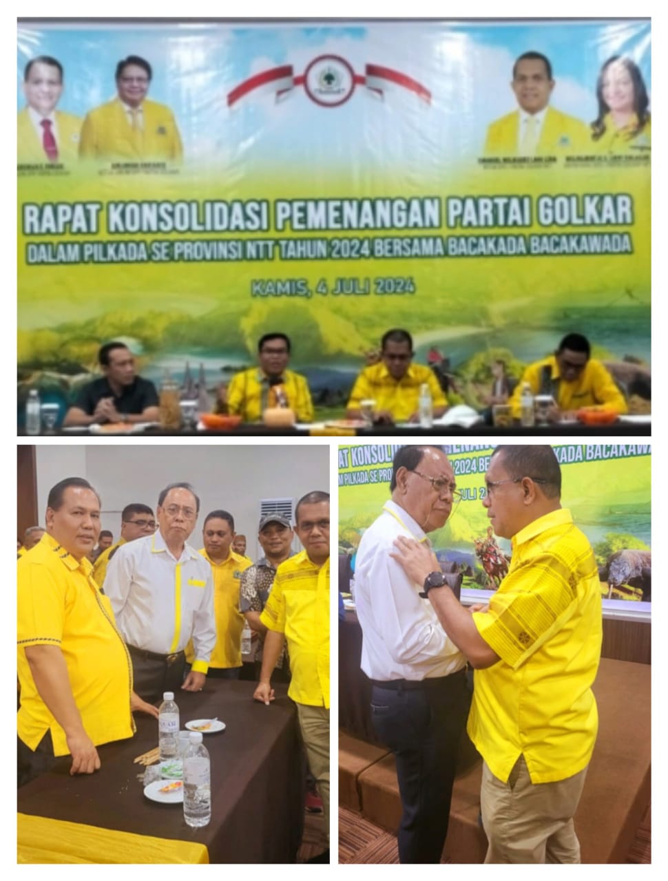 SBS-HMS Hadiri Rapat Pertemuan Konsolidasi Partai Golkar